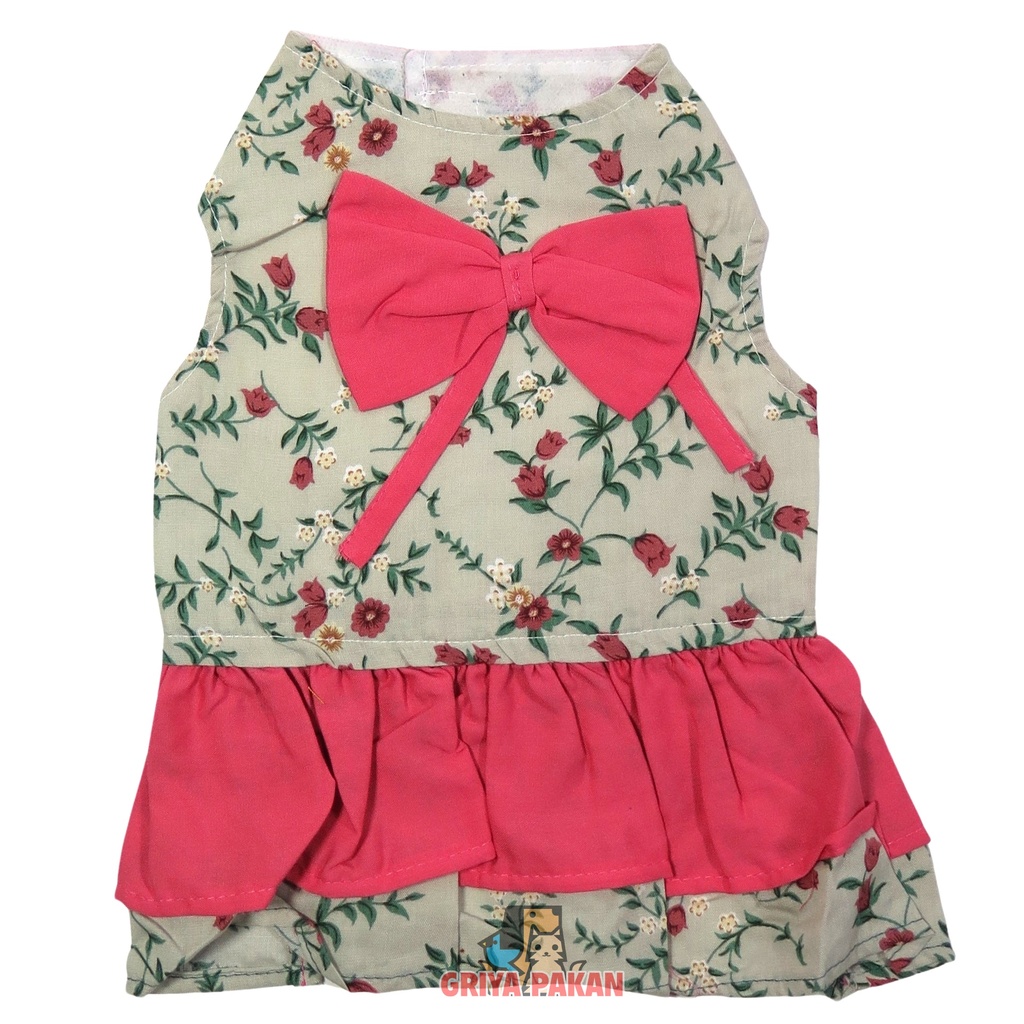 Baju Kucing Rumbai Dress Uk.L