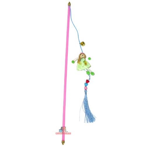 Mainan Stick Kucing Pancing Boneka