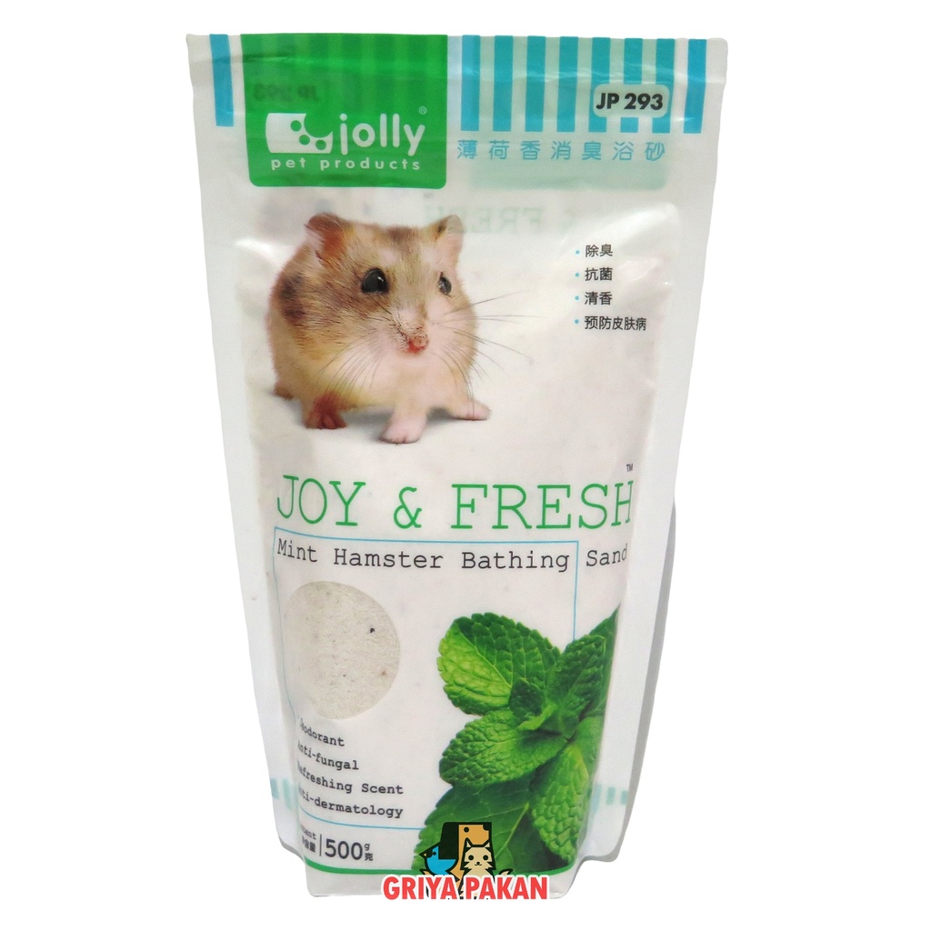 Jolly Hamster Bathing Sand Mint 500g