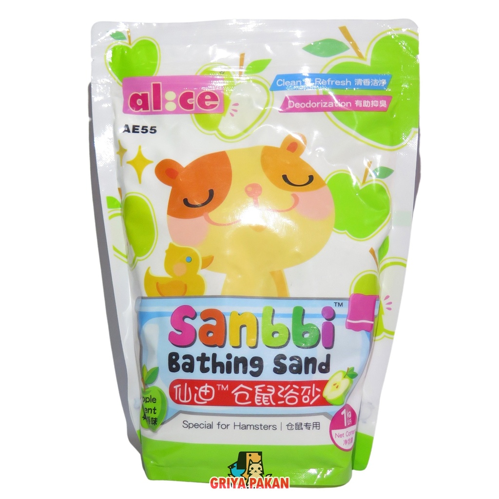 Sanbbi Hamster Bathing Sand Apple 1kg