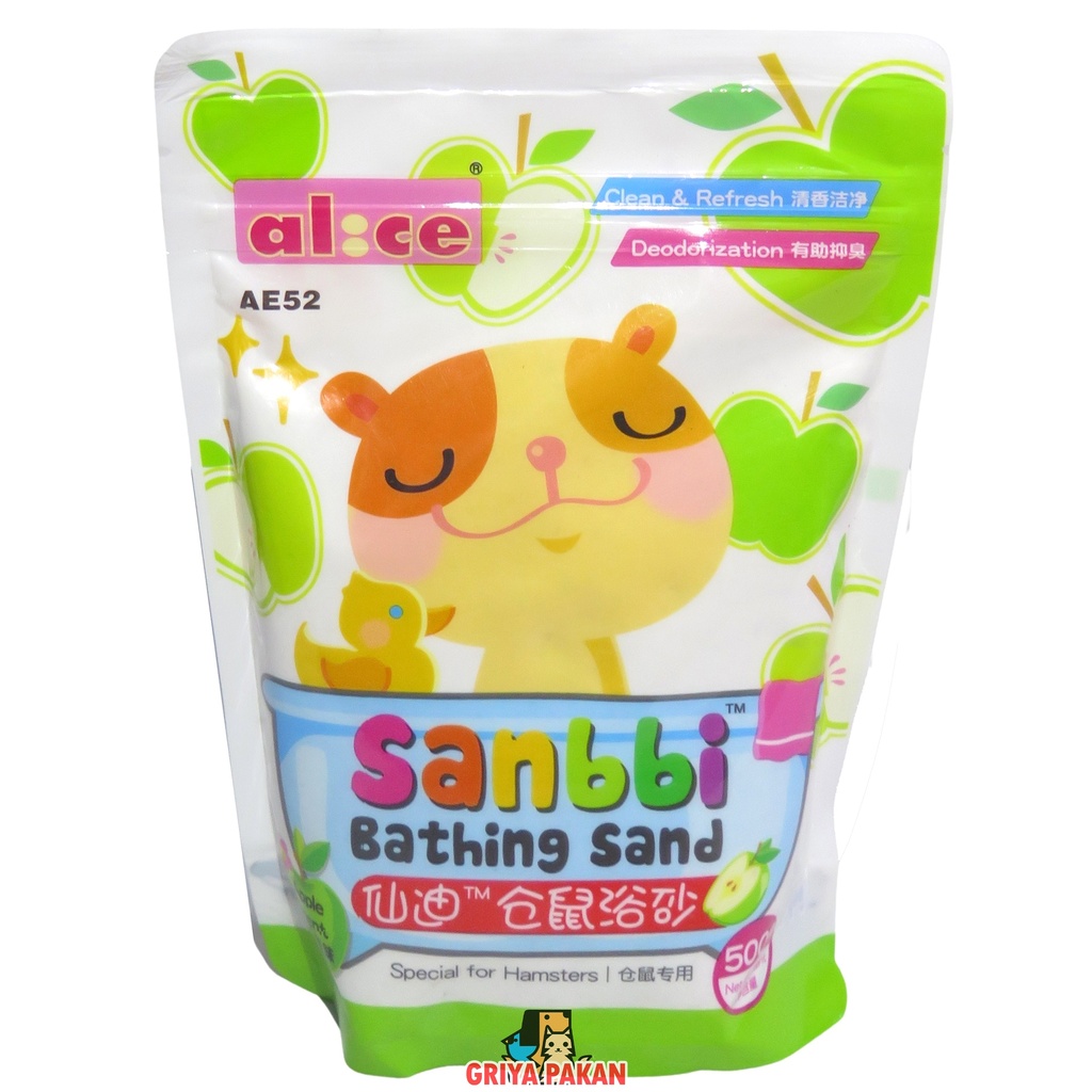 Sanbbi Hamster Bathing Sand Apple 500g