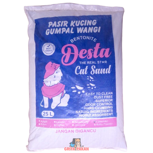 Pasir Gumpal Desta 25L