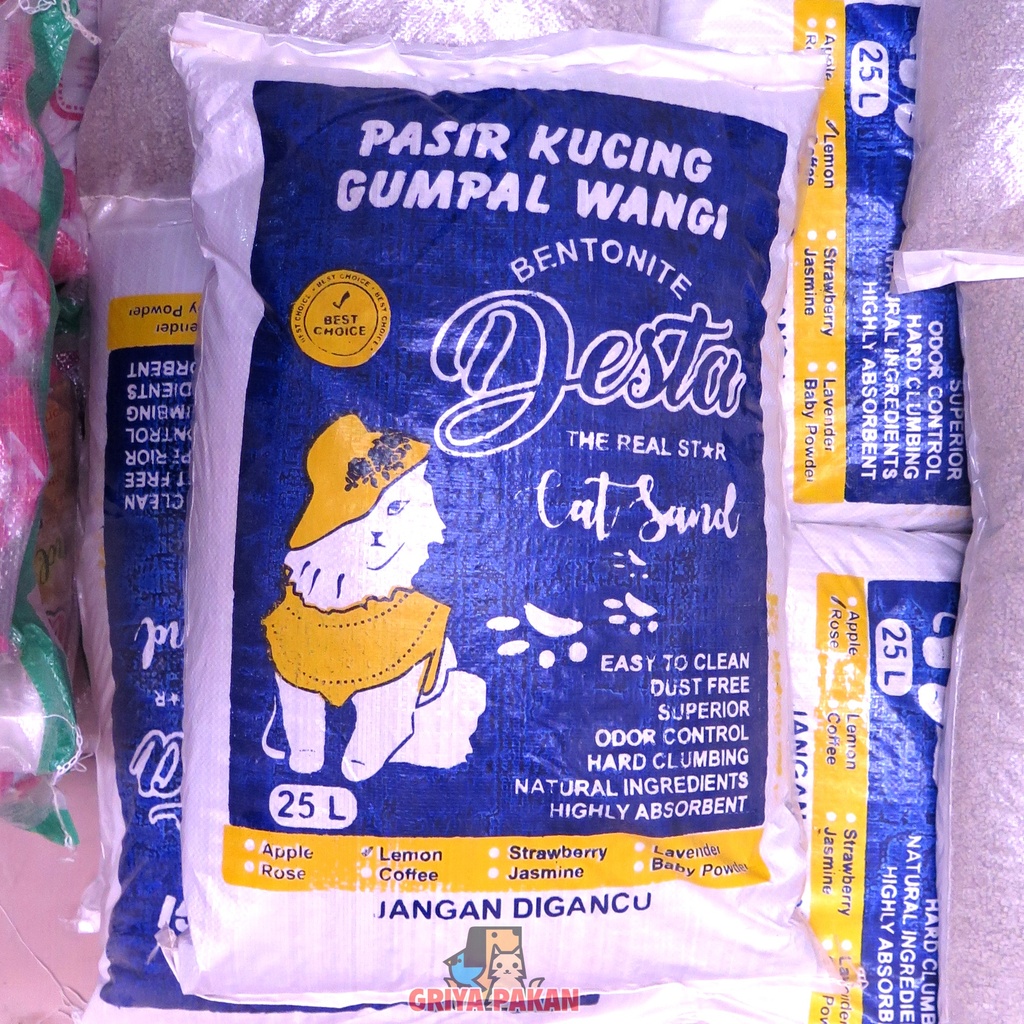 Pasir Gumpal Desta 25L