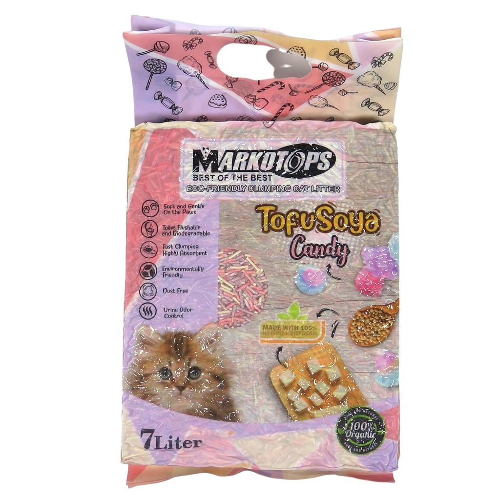 Pasir Mtop TofuSoya Candy 7L