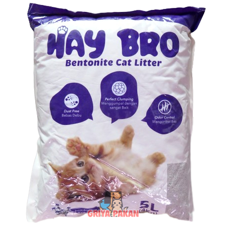 Pasir Gumpal Hay Bro Lavender 5L