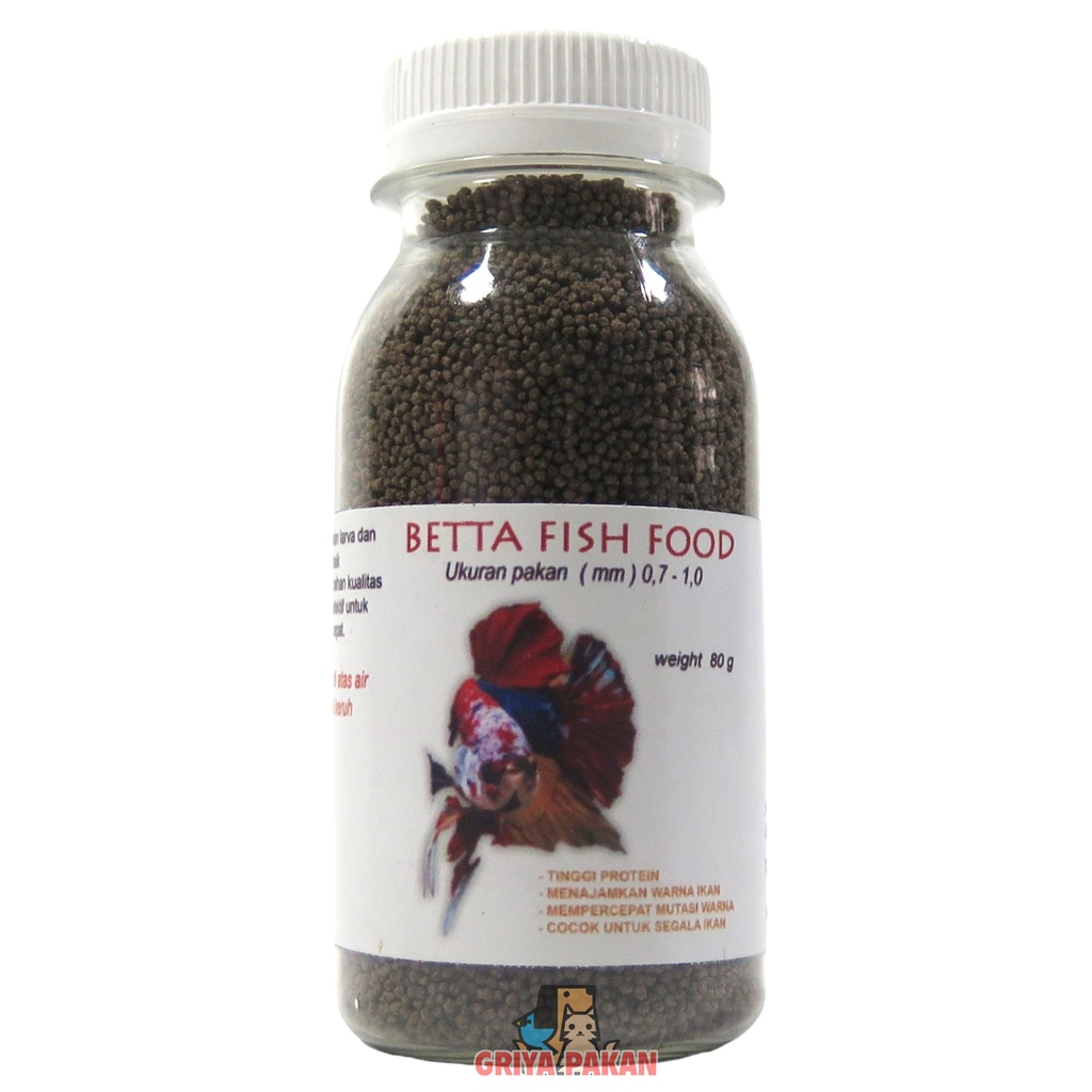 Pakan Ikan Hias Floating Naturebird 80g