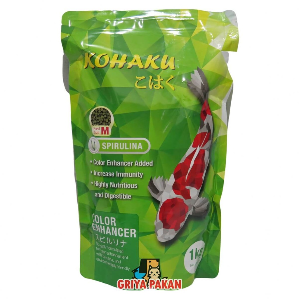 Kohaku Spirulina Uk. M 1kg