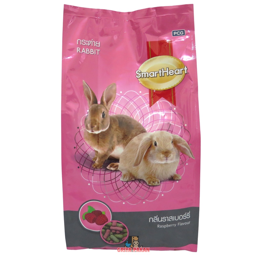 SmartHeart Kelinci 1kg Raspberry