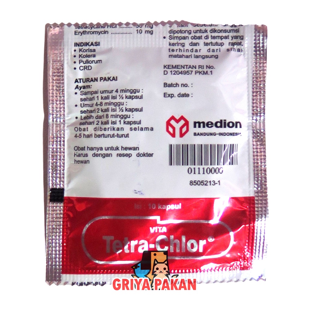 Tetra Chlor 10-Kaps Medion