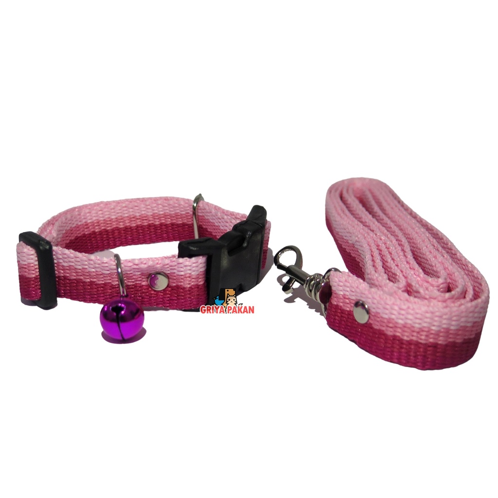 Kalung HK Tali Leher Pelangi Lonceng