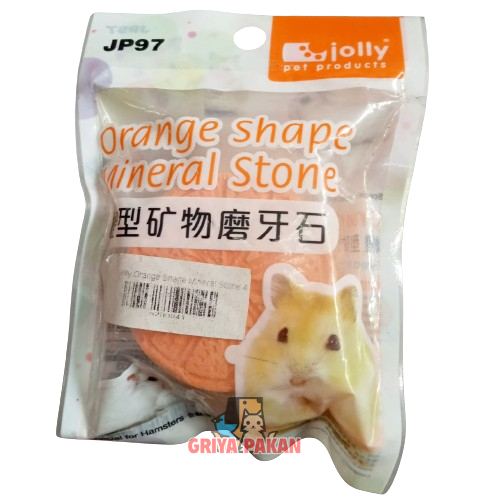 Jolly Orange Shape Mineral Stone 40g