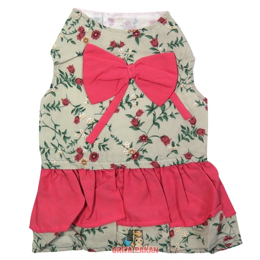Baju Kucing Rumbai Dress Uk.L
