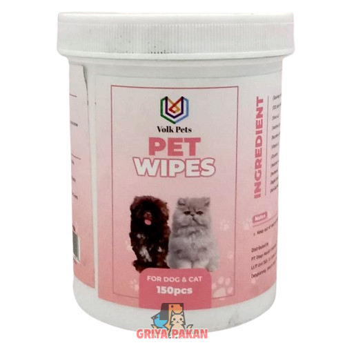 Volk Pets Eye & Ear Wipes For Tear Stain 150pcs Apple