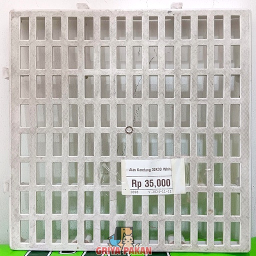 UA-Alas Kandang 30X30 White