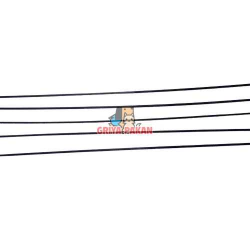 Ruji Hitam 2.5mm 60cm Surya