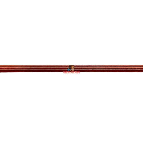 Pangkringan Orange 60cm Bakar Plitur Oval