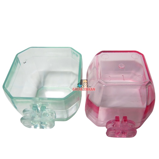 Cangkir Segi Delapan Warna No.1