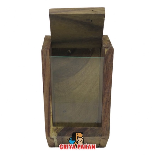 TM Lovebird Kayu Kaca